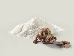 Extruded flours & granulates