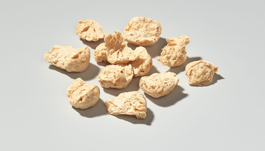 Erbsen Protein Texturat grob