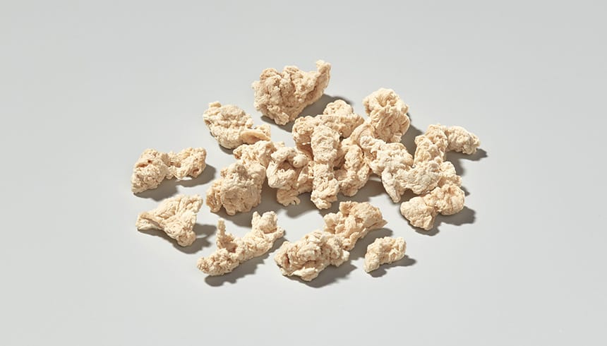 Soja Protein Texturat mittel
